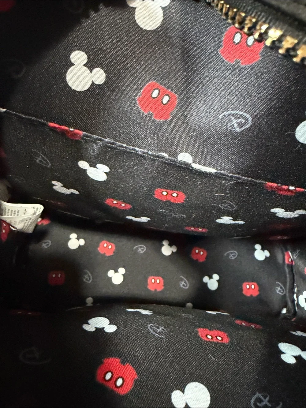 Disney Mickey Mouse Ears Faux Leather Backpack Primark Exclusive NEW
